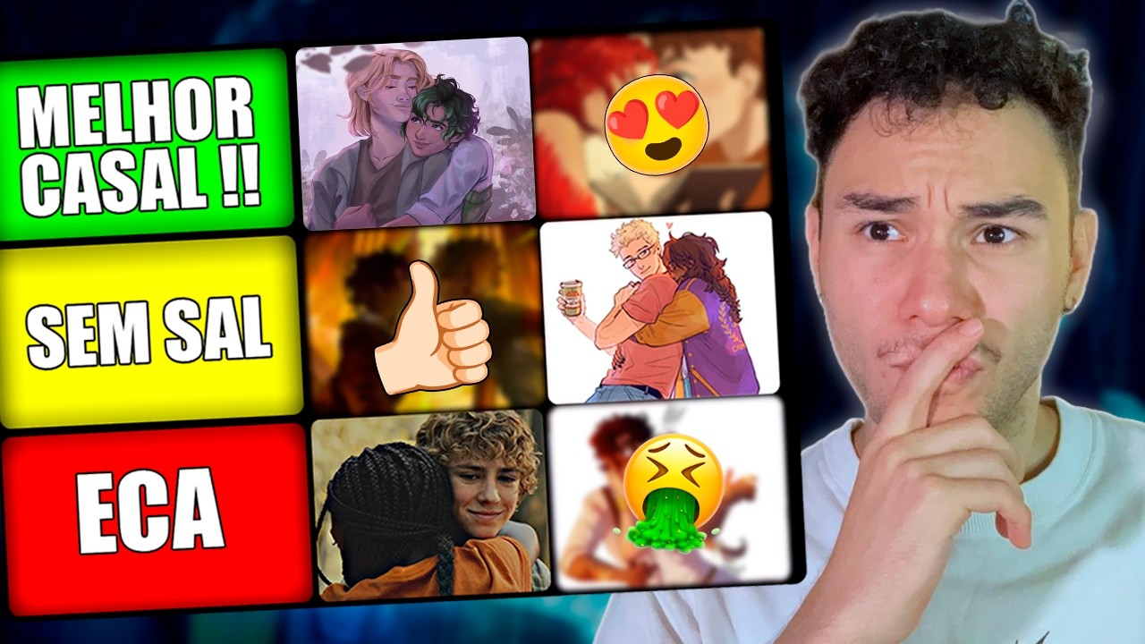 Avaliando os MELHORES (e PIORES) casais de Percy Jackson