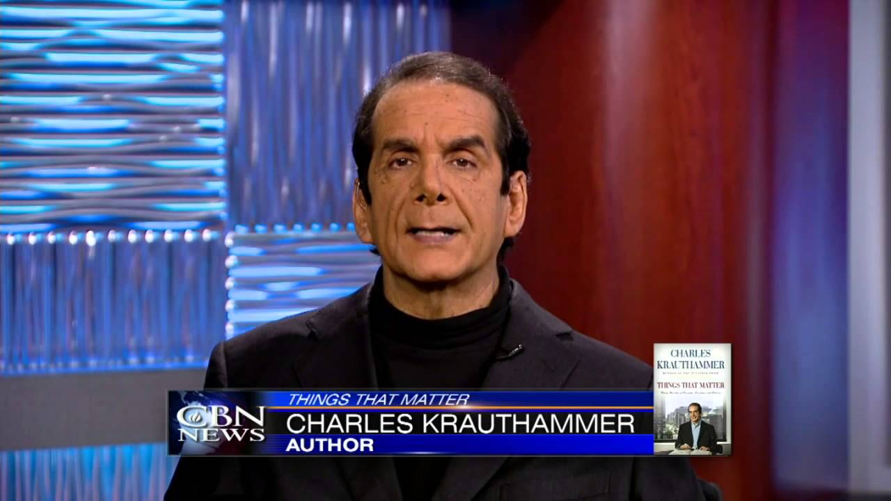 Charles Krauthammer: Things That Matter