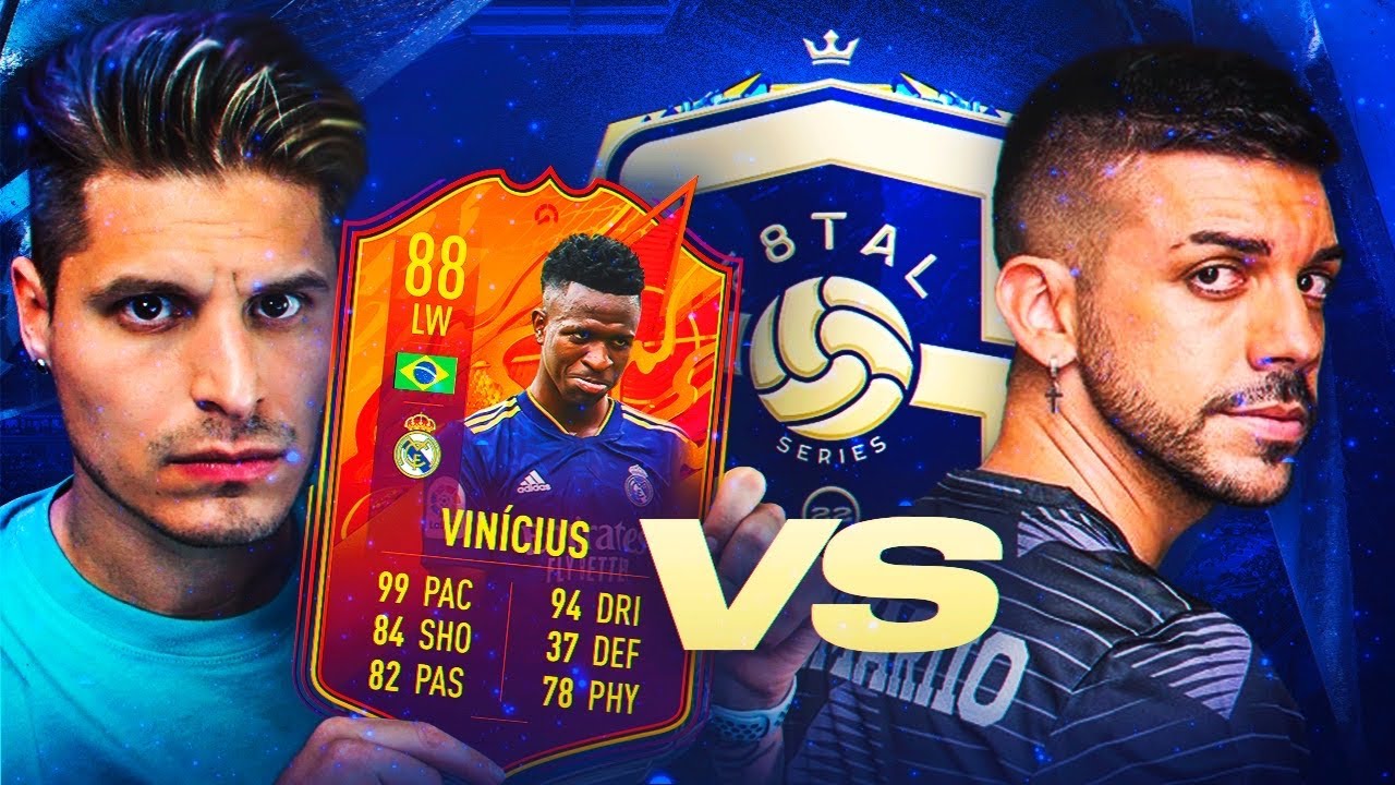 CACHO VS DJMARIIO EN F8TAL!! | VINICIUS HEADLINER VS CRISTIANO RONALDO TOTY | FIFA 22