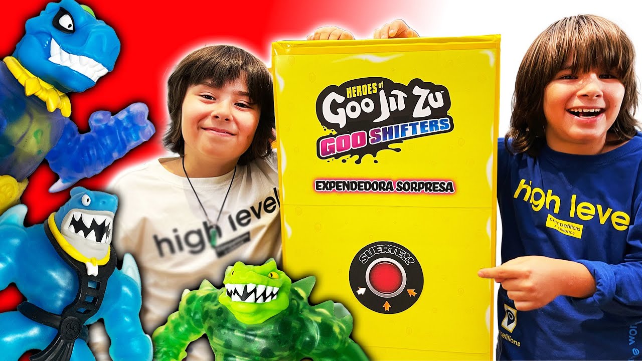 La Maquina Misteriosa Goo Jit Zu Goo Shifters TROLEA a Dani y Evan