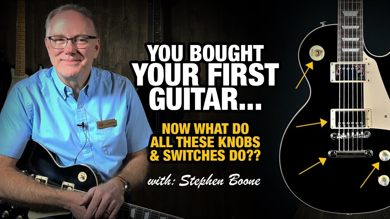 Your First Guitar: What Are All These Knobs & Switches | Boone's Basic Ep. 1