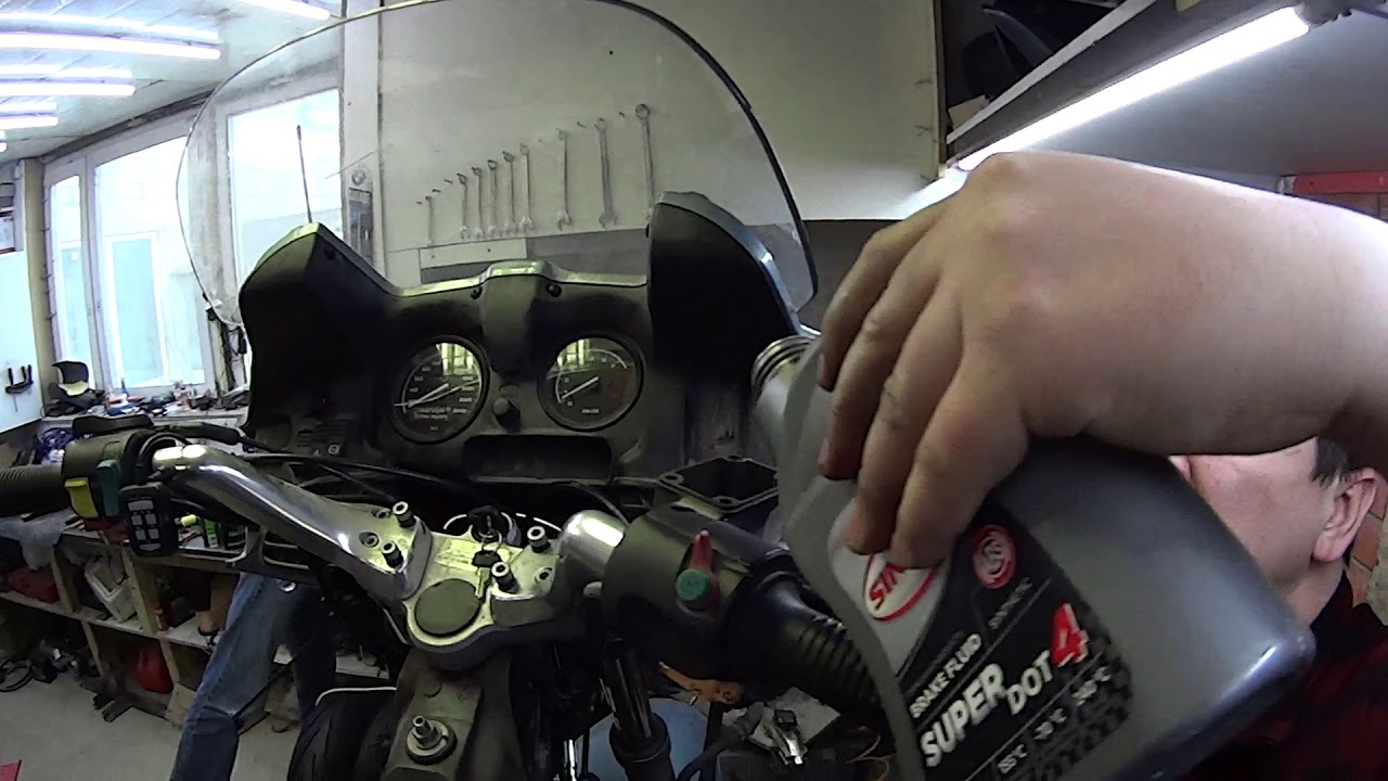 BMW ABS2 Прокачка тормозов. R1100, R1150, K1200, K1100