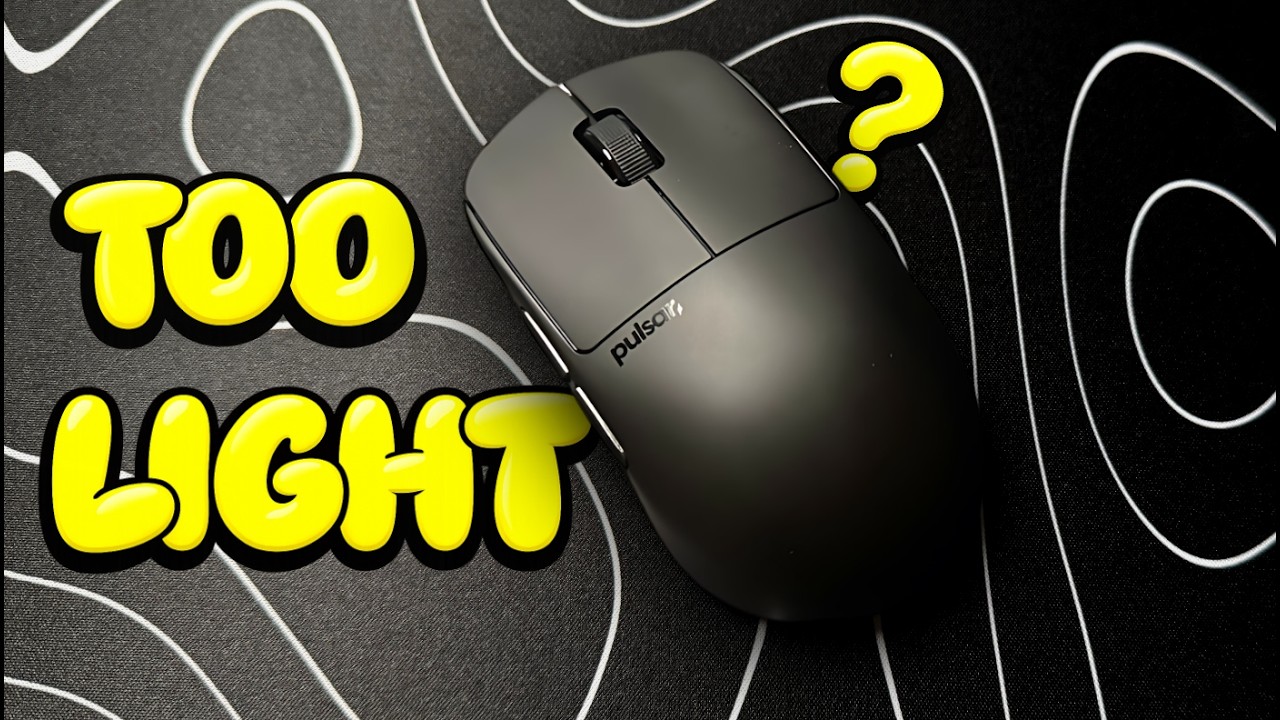 Can a Mouse Be TOO Light? Pulsar X2H Review
