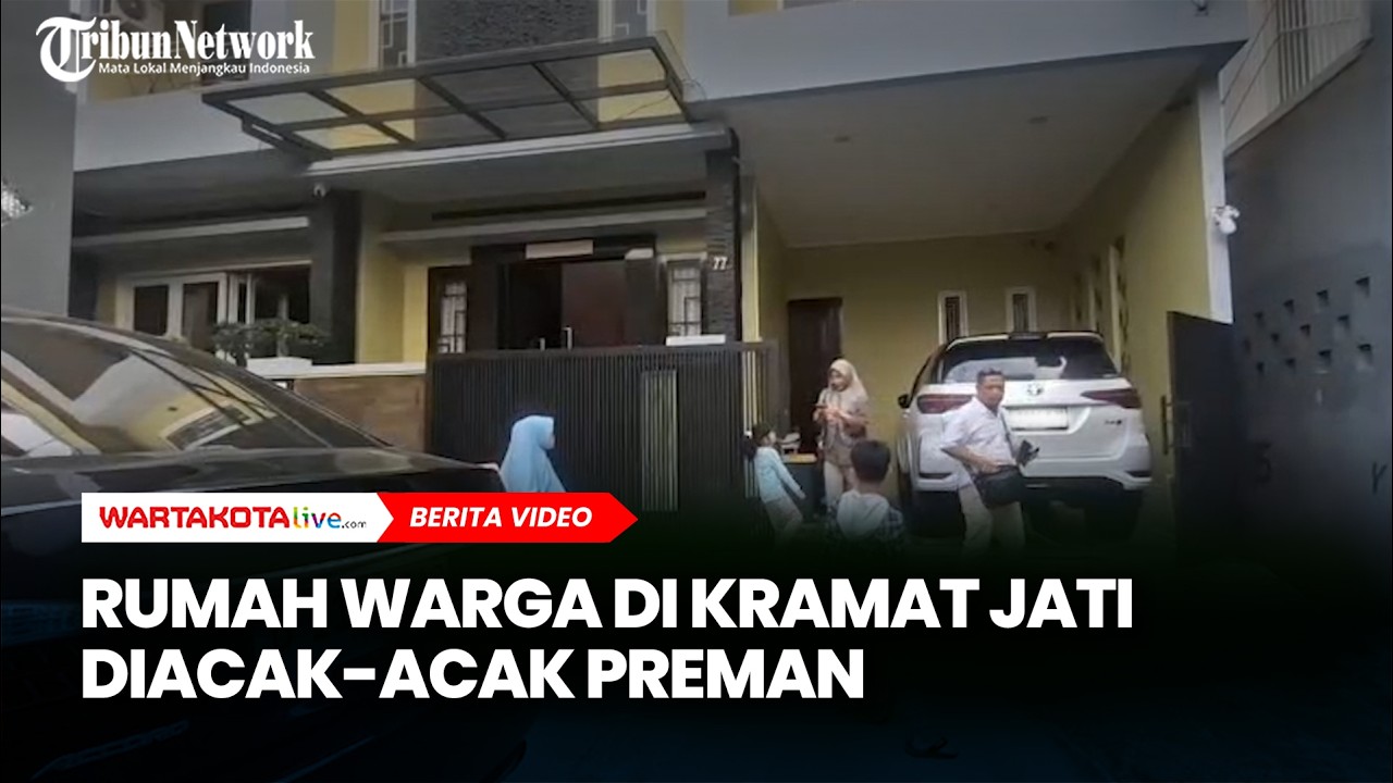 Rumah Warga di Kramat Jati Diacak-acak Preman, Tiga Orang Anak Alami Gangguan Psikis