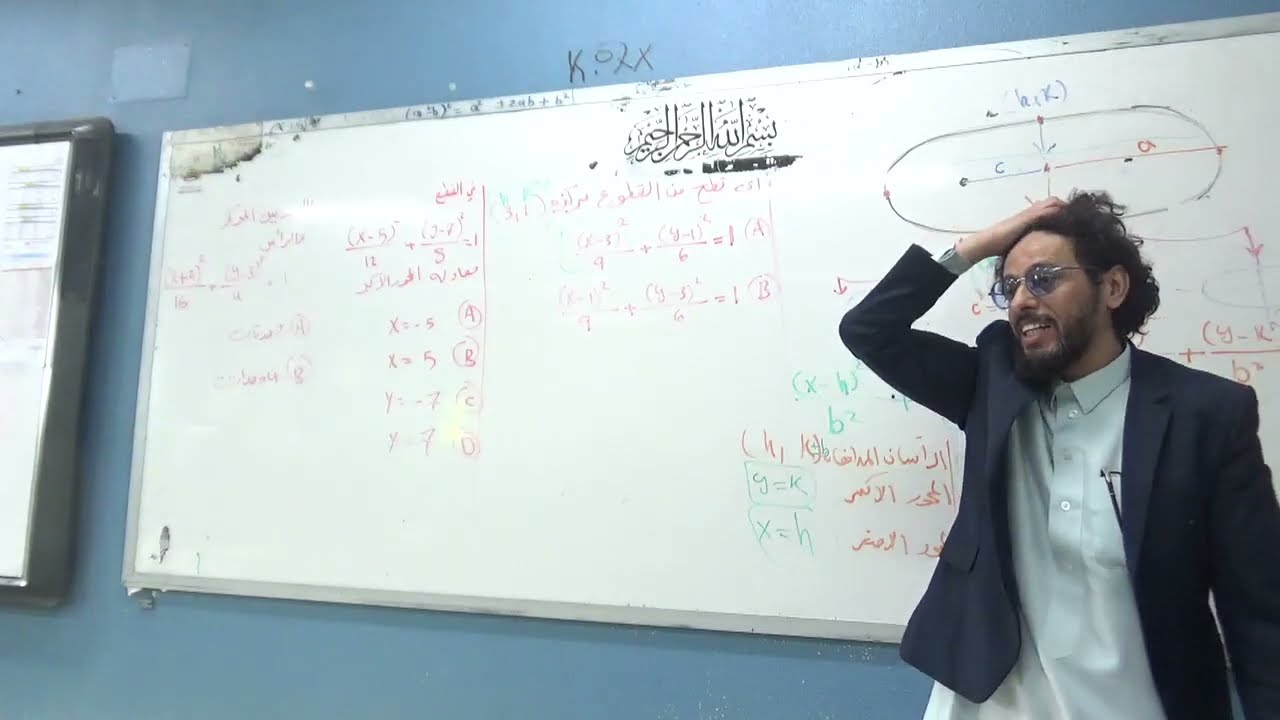 القطع الناقص خصائص تحصيلي