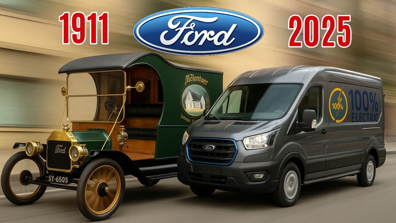 Ford Vans Evolution 1911-2025 (Europe)