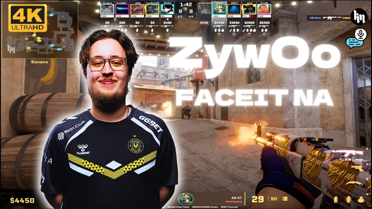 ZywOo plays FACEIT NA with apEX (Inferno) | Jun 10, 2025 | CS2 POV/DEMO