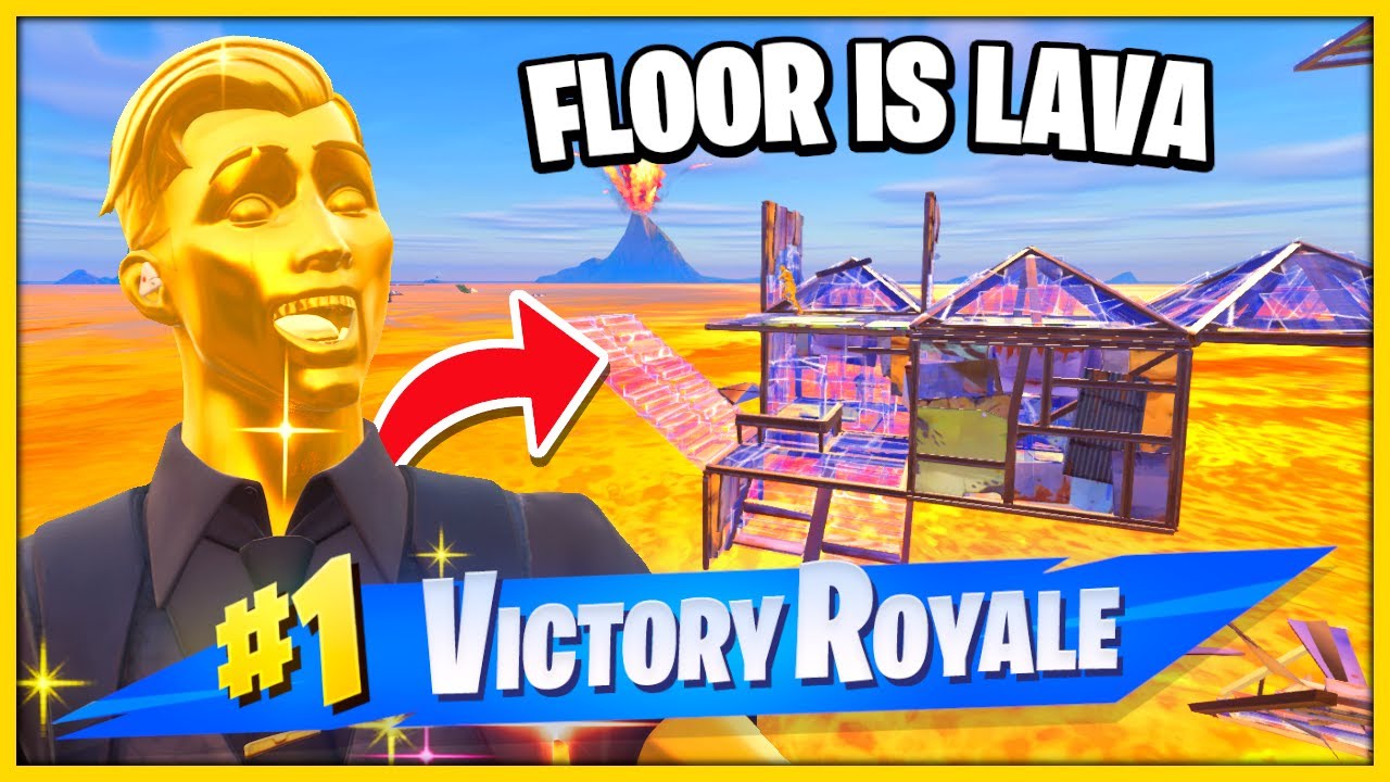 Floor Is Lava i Fortnite!