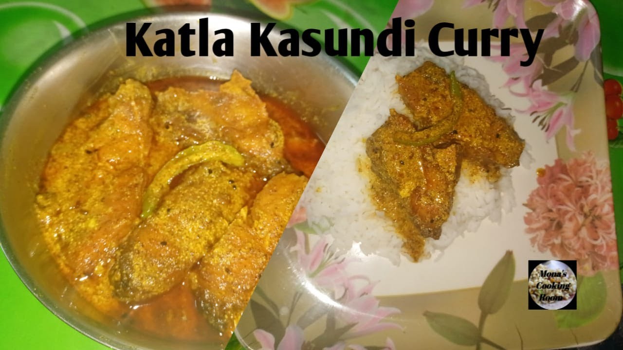 Katla Kasundi Curry|Mona's Cooking Room