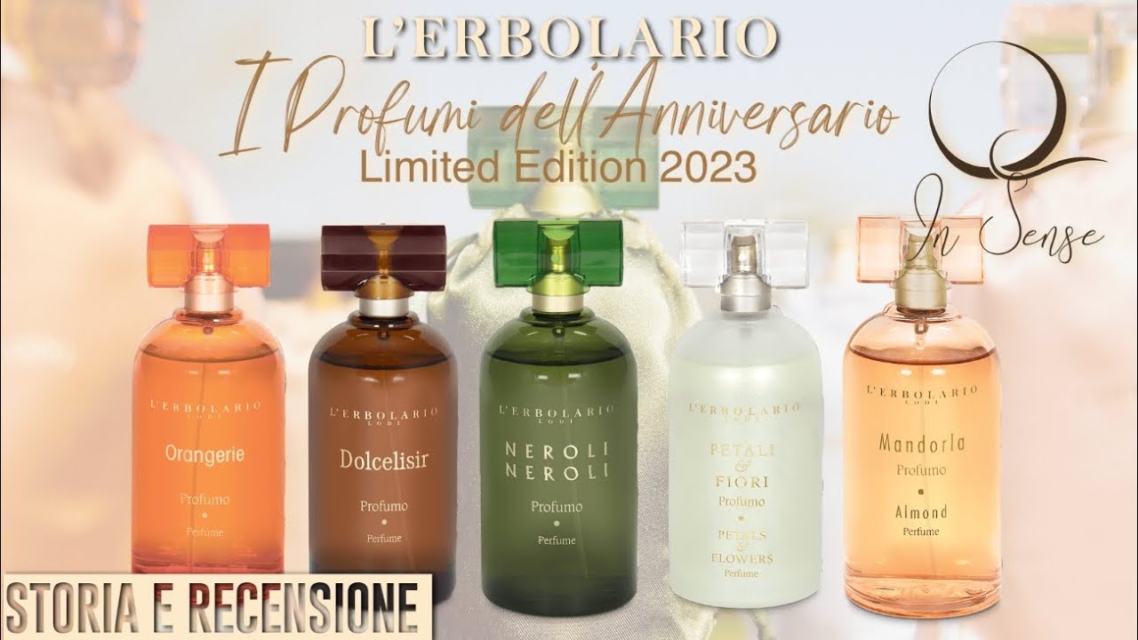 I Profumi L'ERBOLARIO del 45° Anniversario (Edizione Limitata) NOVITÀ 2023 + SORPRESA Coupon