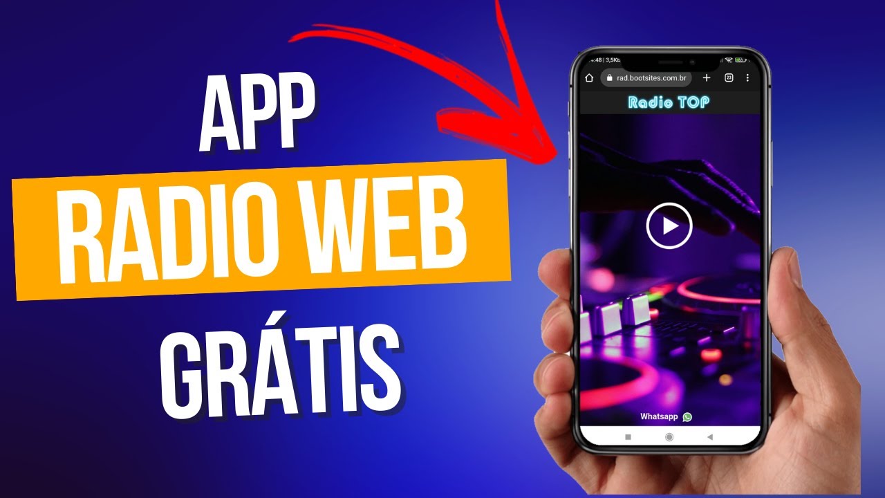 Criar Aplicativo Rádio Web - Bootblocks