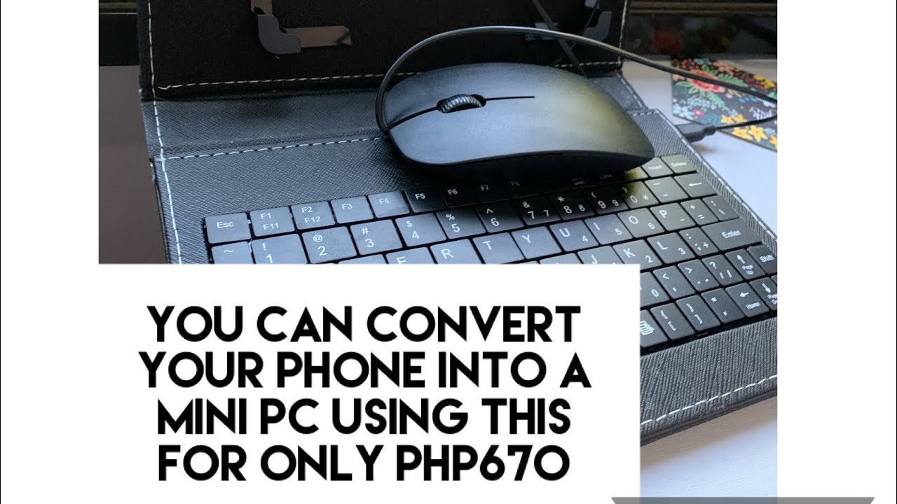 Mini keyboard and mouse for your Phone