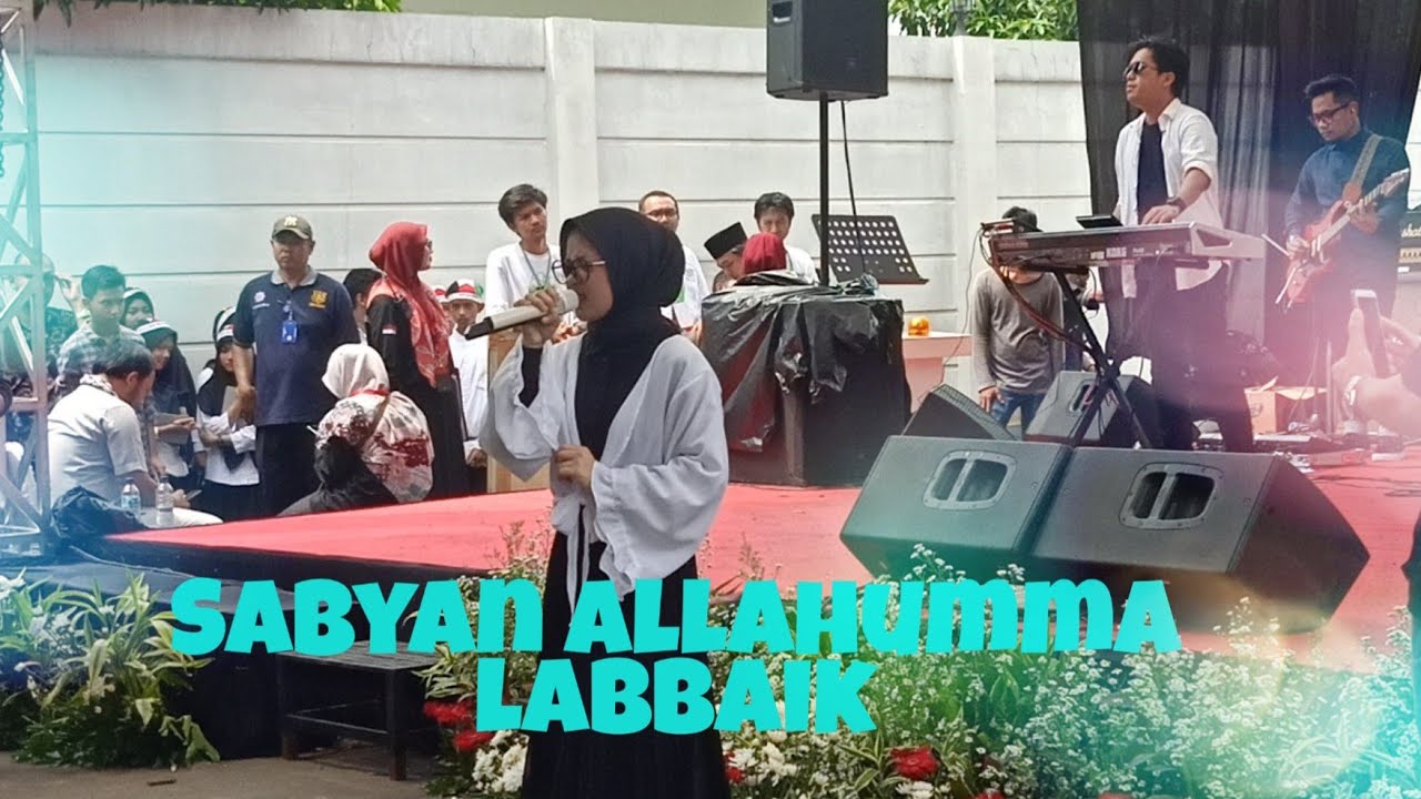 Allahumma Labbaik || Sabyan Perfom Live Tangerang Peduli Palestina . #Sabyanday