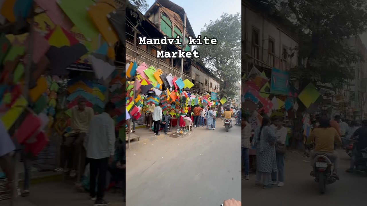 Kites Market Mandvi Vadodara #shortvideo #kiteflyingfestival #kites #mandvi #vadodara