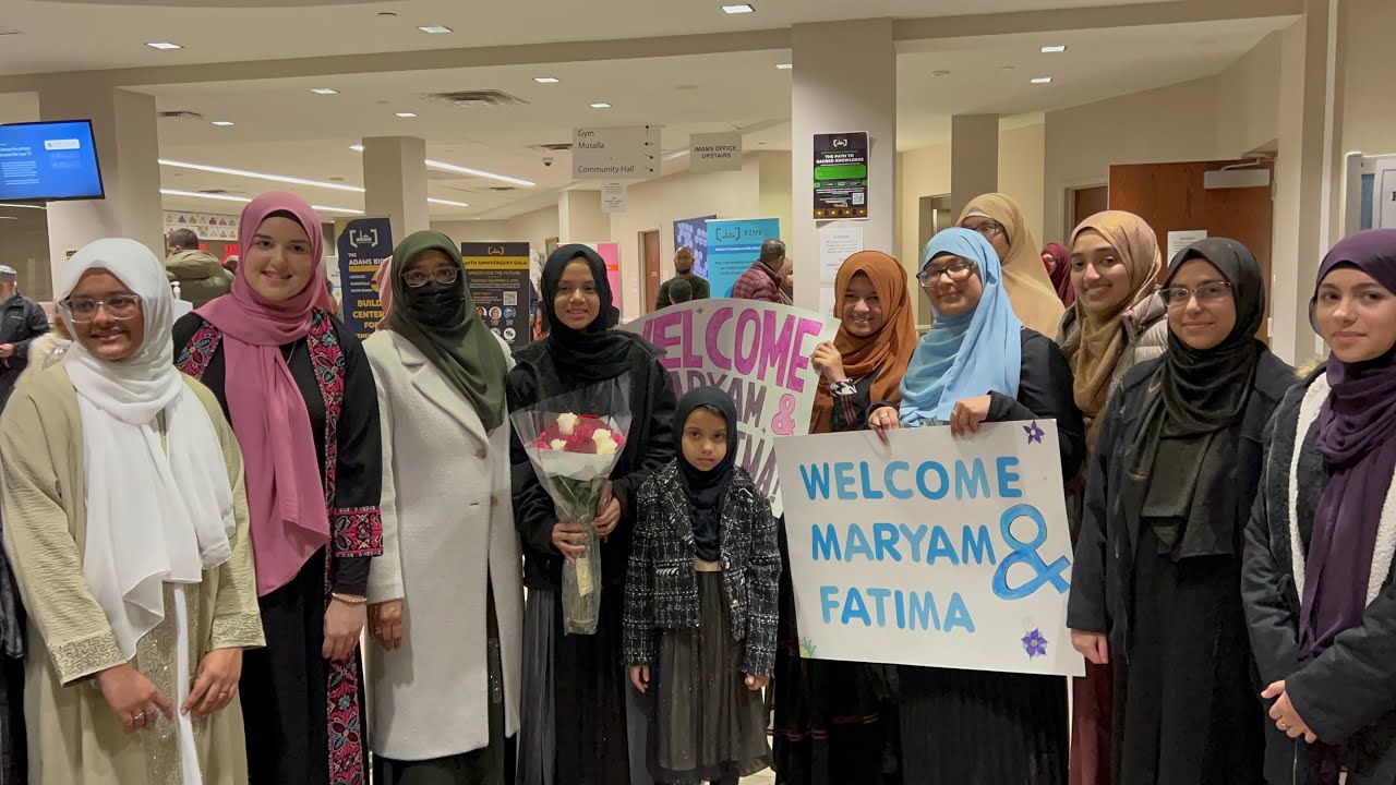 Adams Center gives a warm welcome to Maryam and Fatima Masud | 40TH Anniversary Gala | Virginia, USA