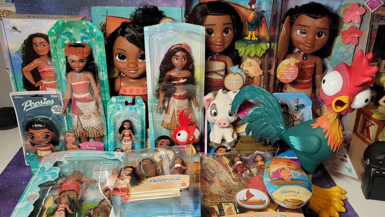 I BOUGHT EVERY MOANA COLLECTIBLE THAT EXISTS! FULL COLLECTION!