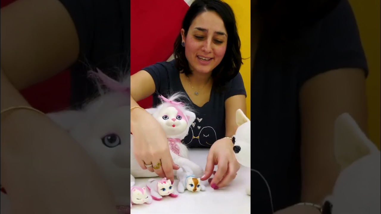 I gattini giocattolo sono piccoli e molto carini! #perbambini #giocattoli #gattini