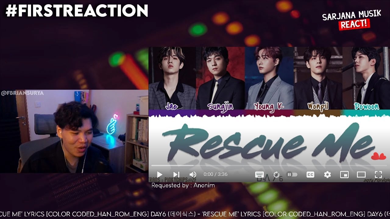 DAY6  - 'RESCUE ME' | SARJANA MUSIK REACT