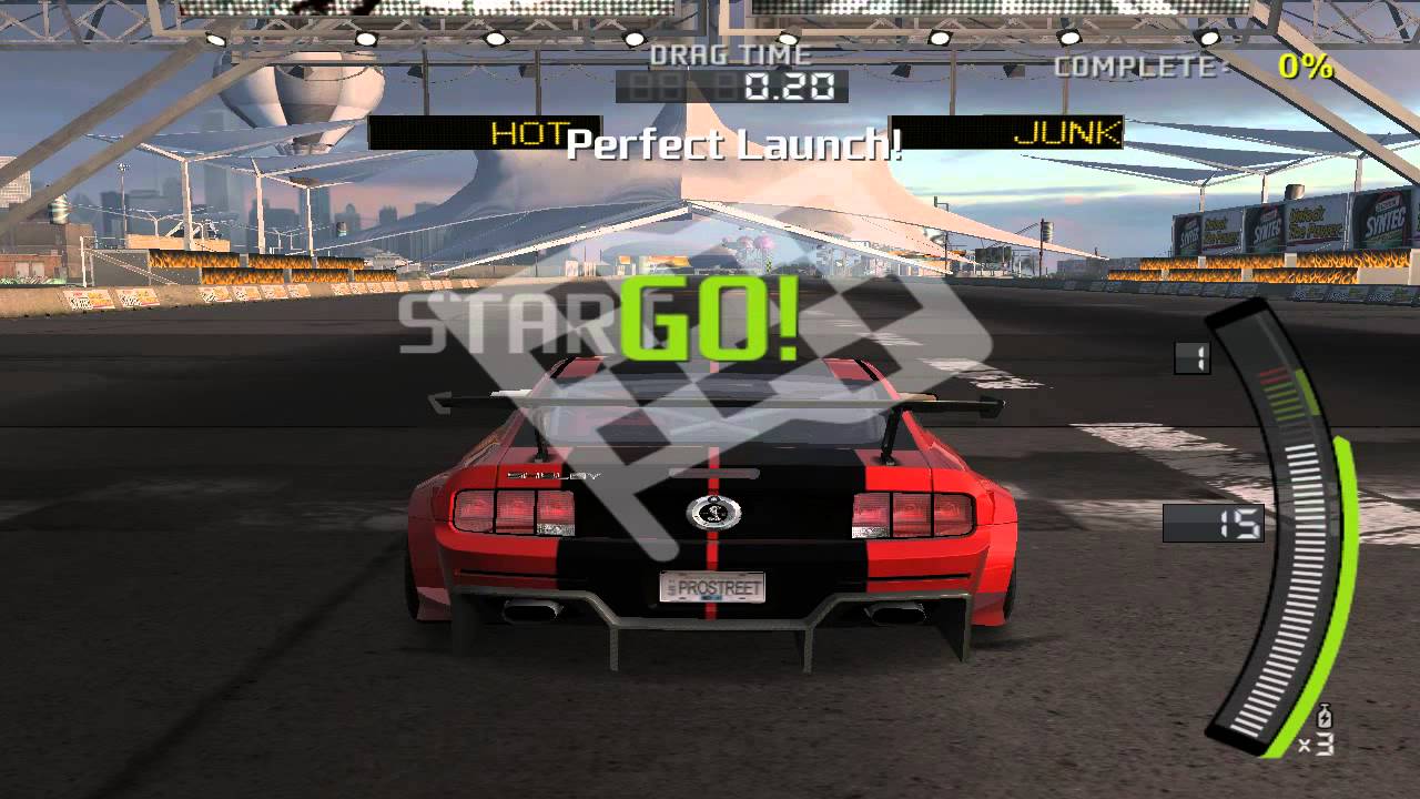Need for speed Pro Street ( Shelby GT500 - Drag )