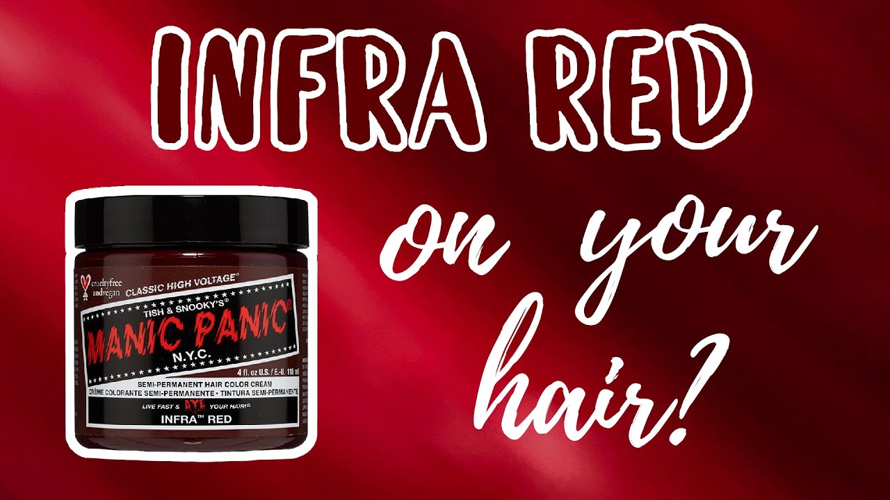 Manic Panic INFRA RED | Hair Swatches