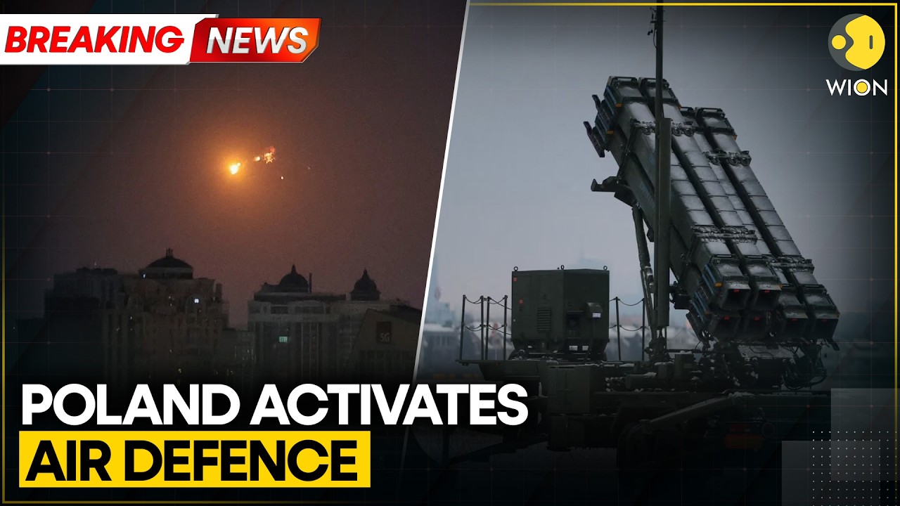 Poland Activates Air Defence Amid Russian Strikes On Ukraine | WION Breaking
