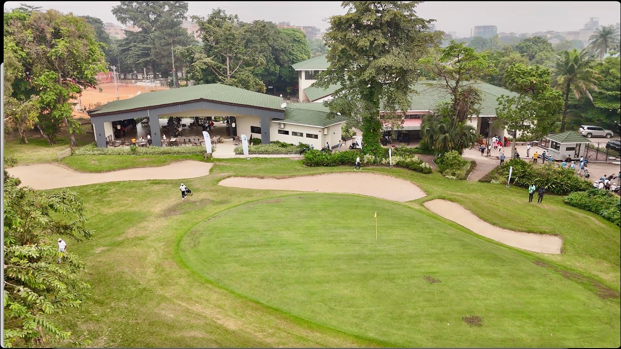 Experience KINSHASA Like Never Before with this GOLF COURSE Drone Tour