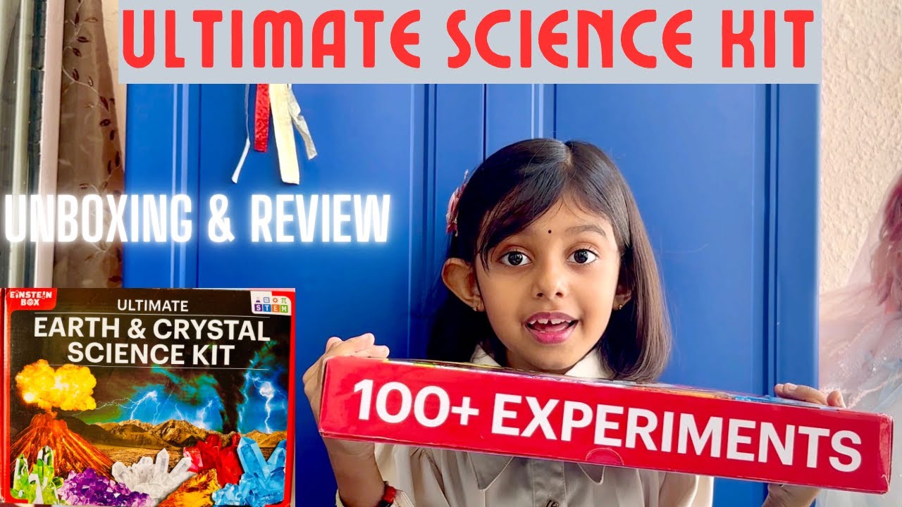 Ultimate Science Kit - Einstein Box Unboxing Video | Cool Experiments at Home for Kids🔥🔥#unboxing