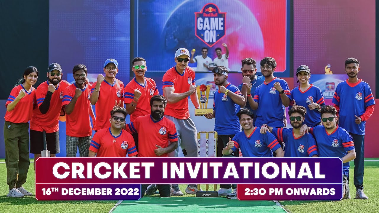 🇮🇳 Gaming community comes together for a cricket match |  @TechnoGamerzOfficial  vs @V3nombiceps
