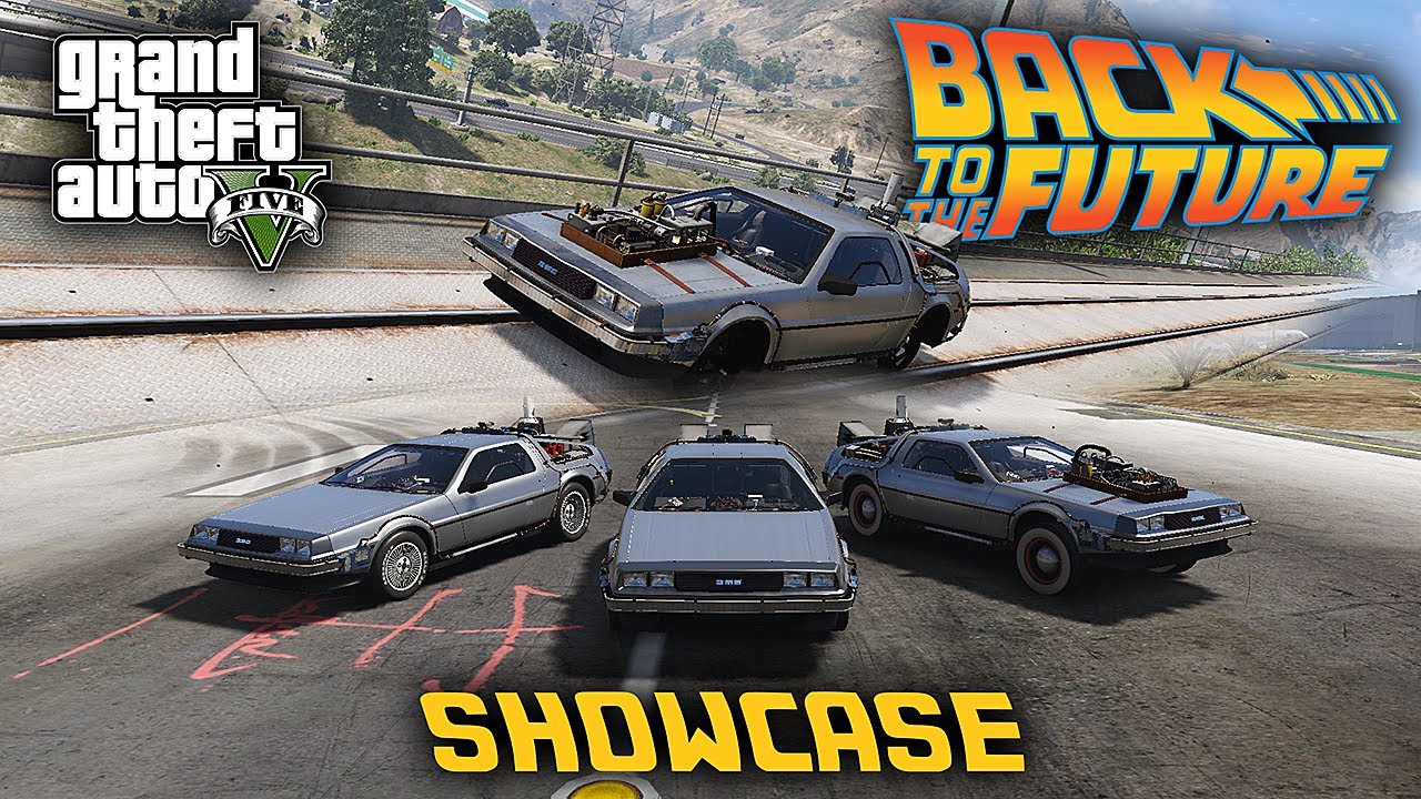 GTA 5 - Back To The Future Mod Showcase
