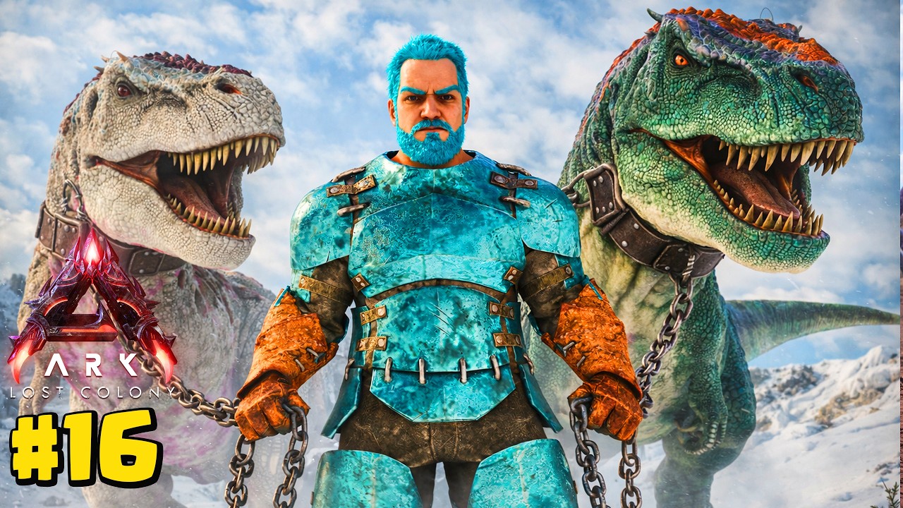O MAIOR  DOMADOR DE REX DO MUNDO!  - LOST COLONY - ARK: SURVIVAL ASCENDED #16