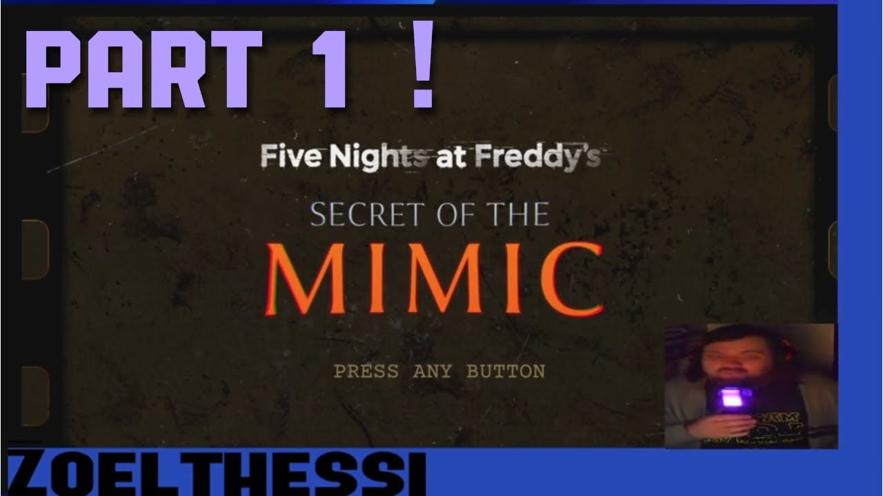 WELCOME TO MURRAYS COSTUME MANOR ! FNAF Secret Of The MIMIC ! Ep 1 ! 