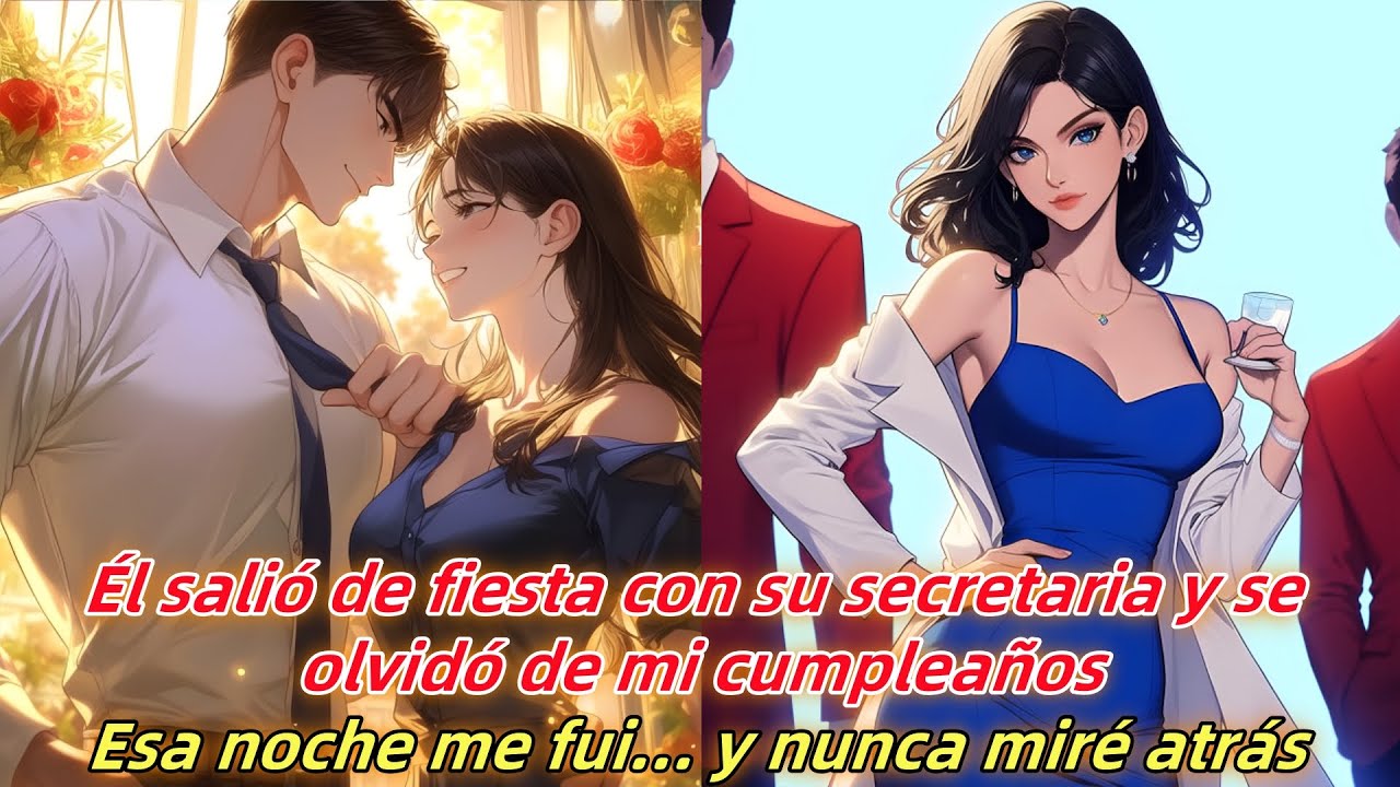 El salio de fiesta con su secretaria y se olvidó de mi cumpleaños.Me fui — y no miré atrás jamás.