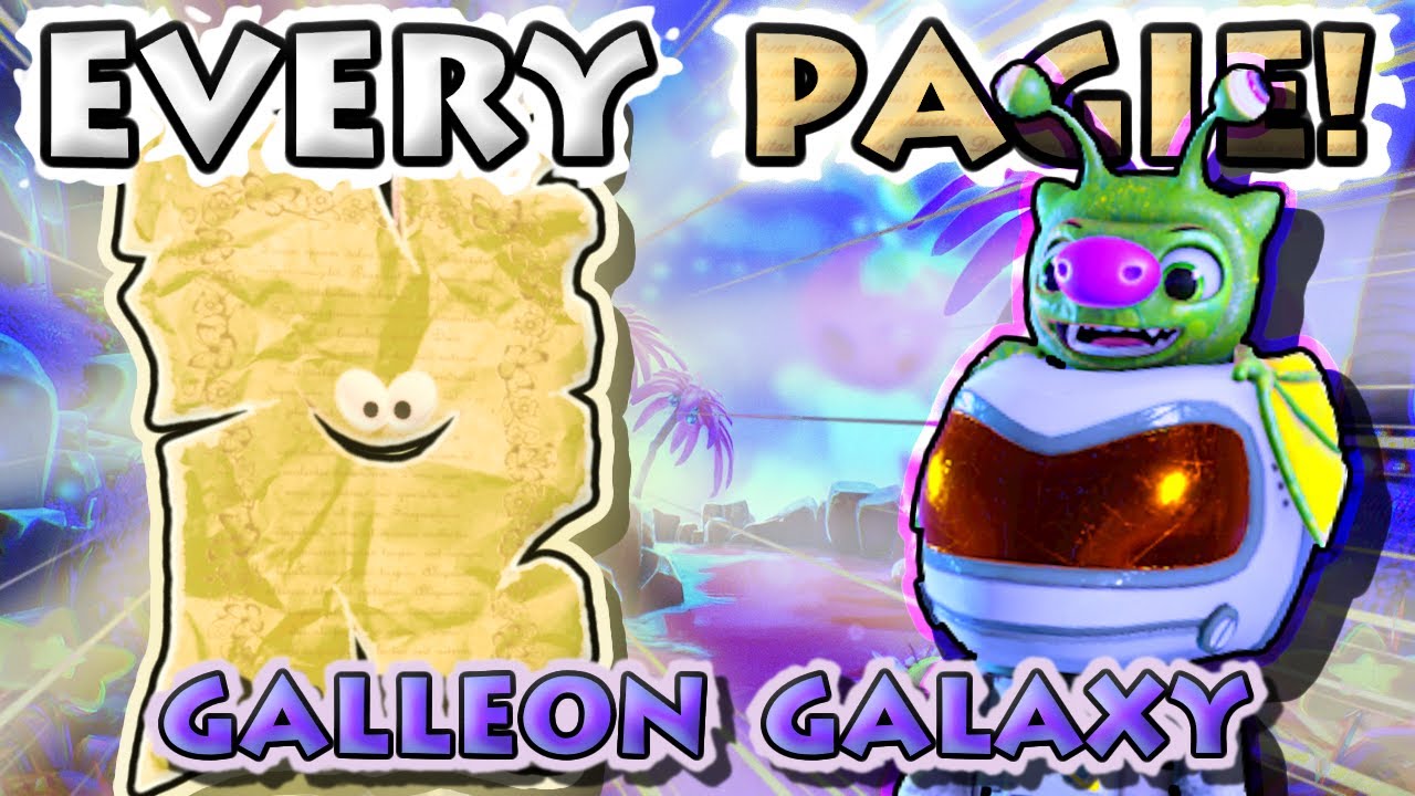 Yooka-Replaylee - Galleon Galaxy Pagies