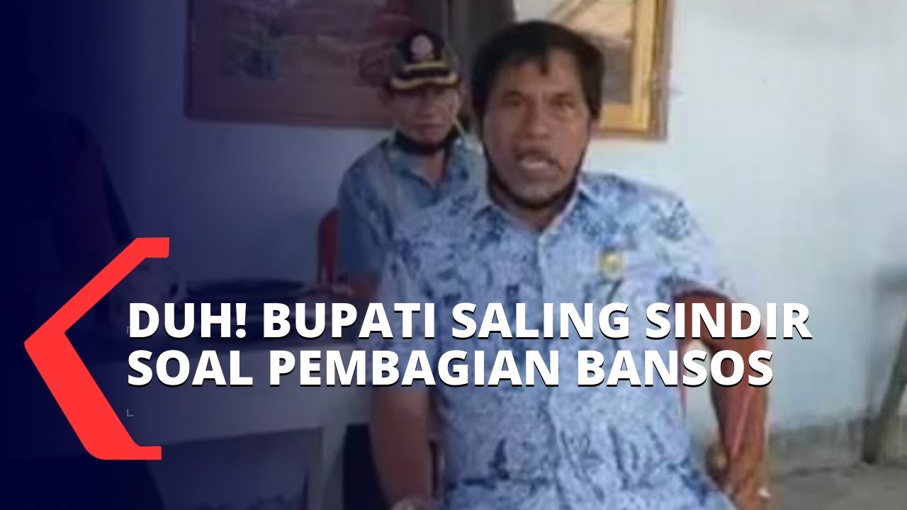 Viral! Bupati Saling Sindir Soal Pembagian Bantuan Sosial