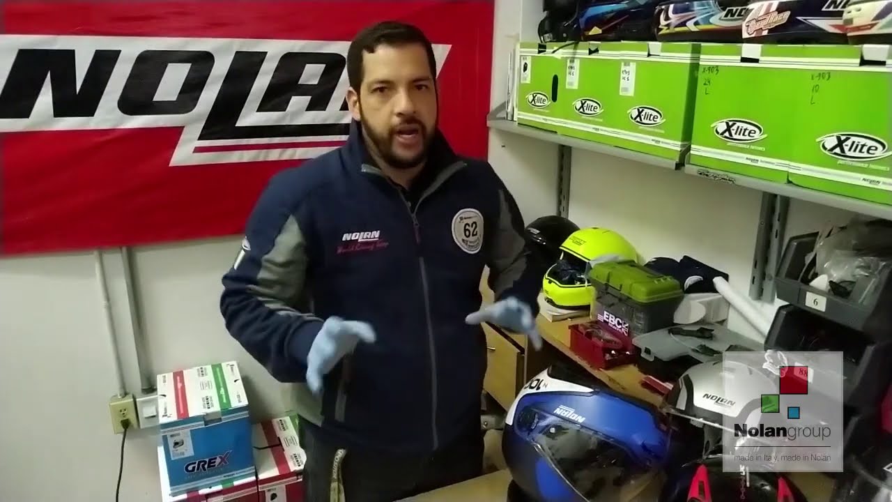 Mantenimiento al acojinado interior de tu casco: Comunidad Nolan