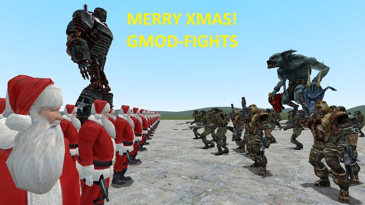 MERRY CHRISTMAS - GMOD-FIGHTS
