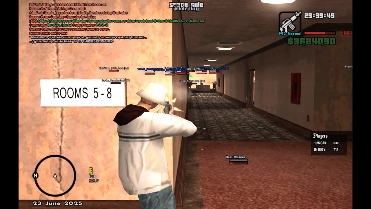 [SSRP] Last Dance sotot guna M4 dan guna Fitoer
