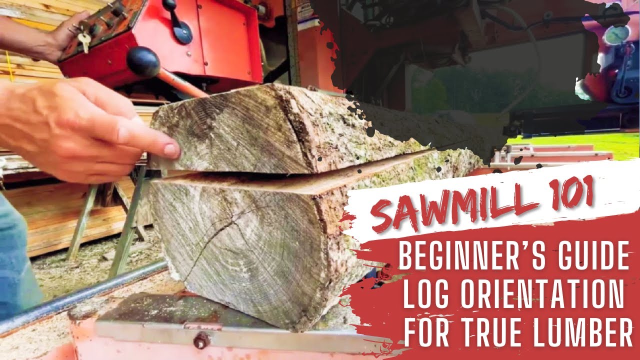 Making Your First Cut on Your Sawmill [Beginner's Guide] How to Make Lumber - Proper Sawmilling
