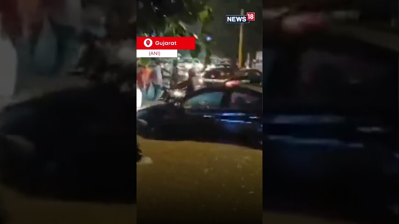 Heavy Rainfall Lashes Several Parts Of Gujarat; Leads To Waterlogging | #Shorts | News18 Reels