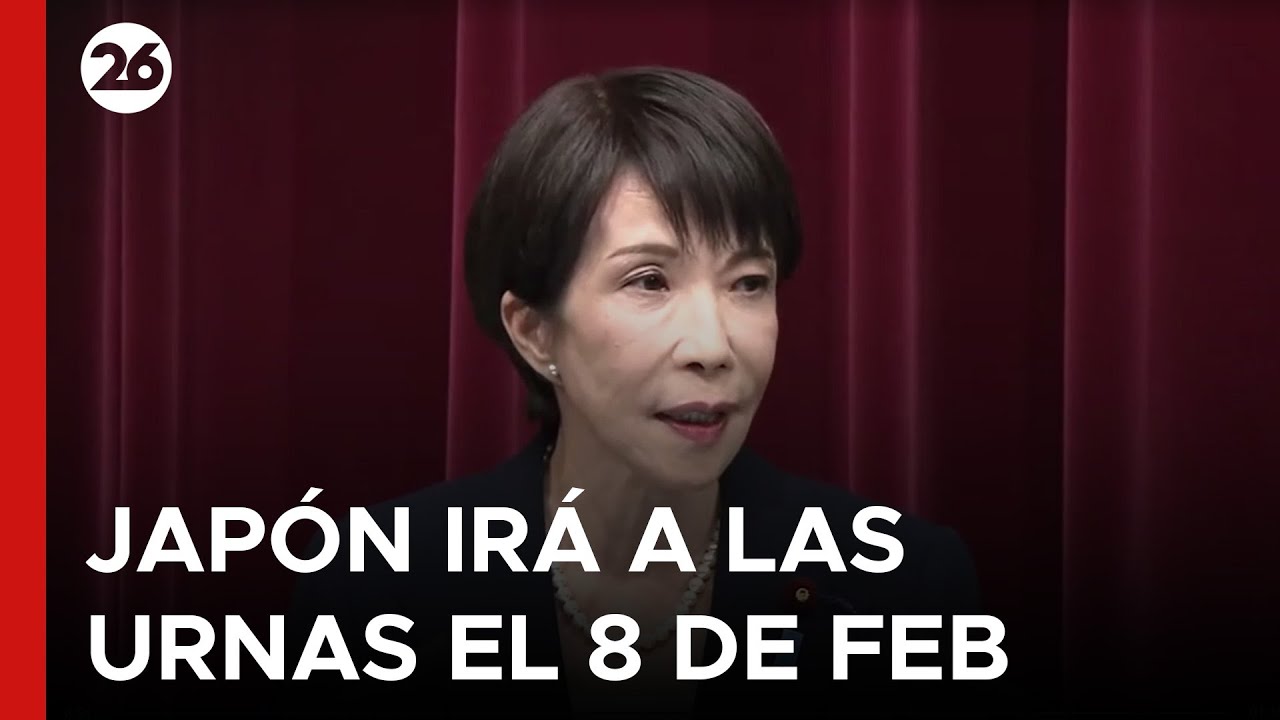 🇯🇵 ELECCIONES ANTICIPADAS EN JAPÓN | La primera ministra Sanae Takaichi convoca a las urnas
