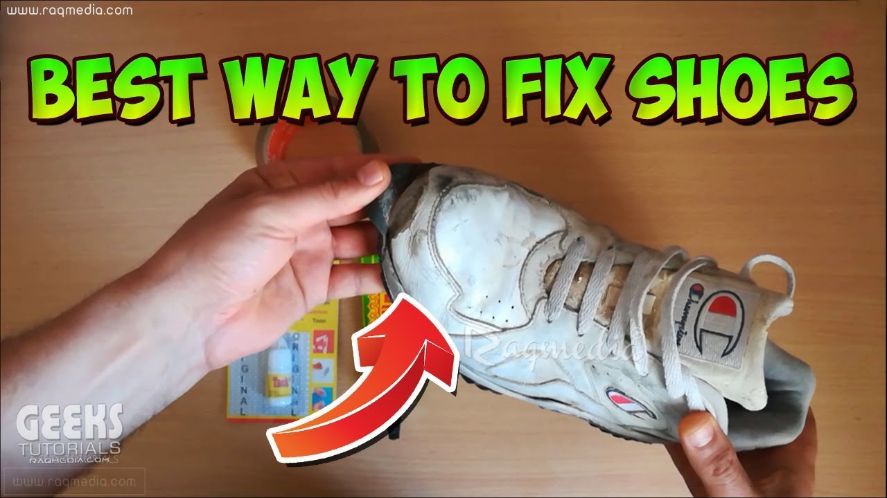 How to Repair Your Shoes 🔥 Ingenious Method of Repairing Broken Sneakers
