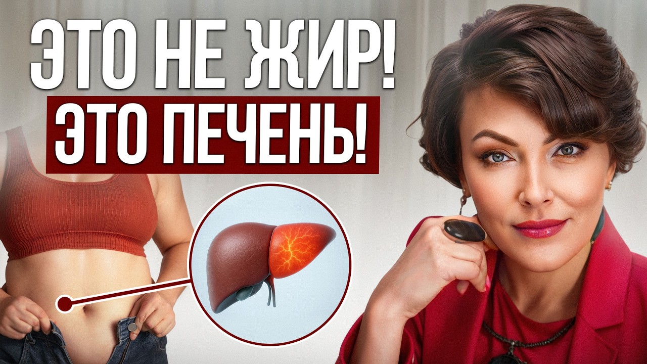 Выпирающий живот после 40 — дело НЕ в метаболизме! / Как УБРАТЬ жир с живота?