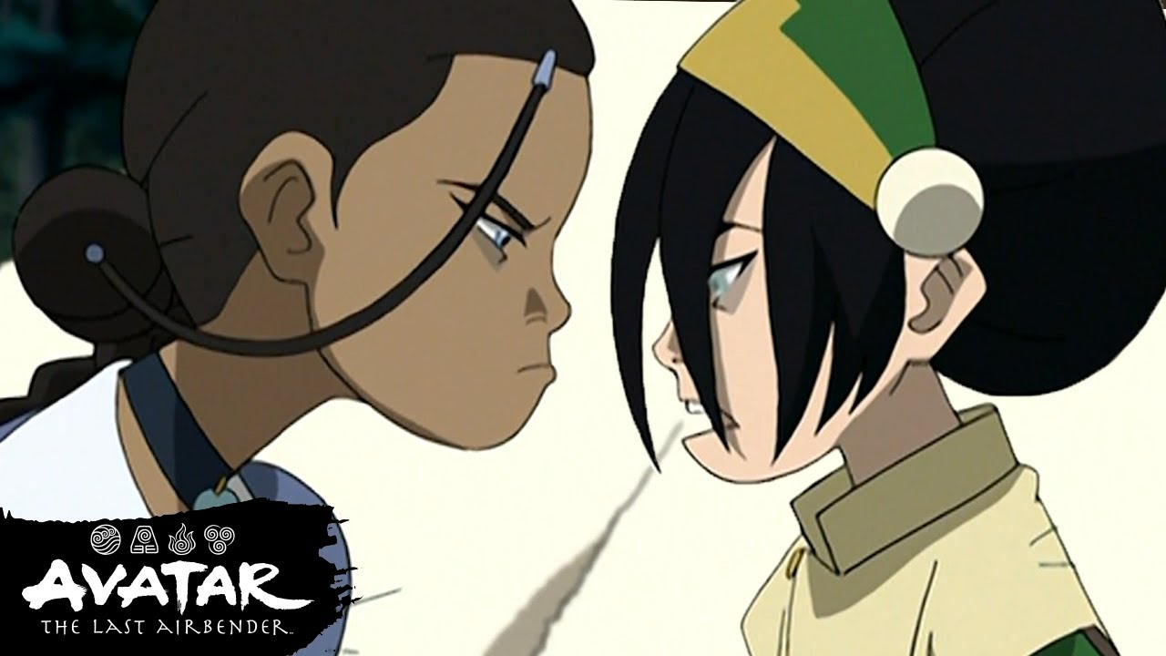 Toph & Katara For 12 Minutes Straight ⛰🌊 | Avatar: The Last Airbender
