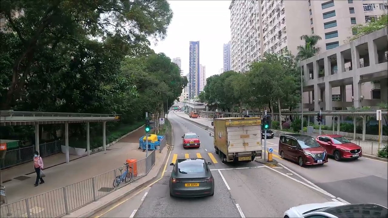 機場巴士路線 CTB A23(慈雲山北往機場)(全程行車紀錄片)
