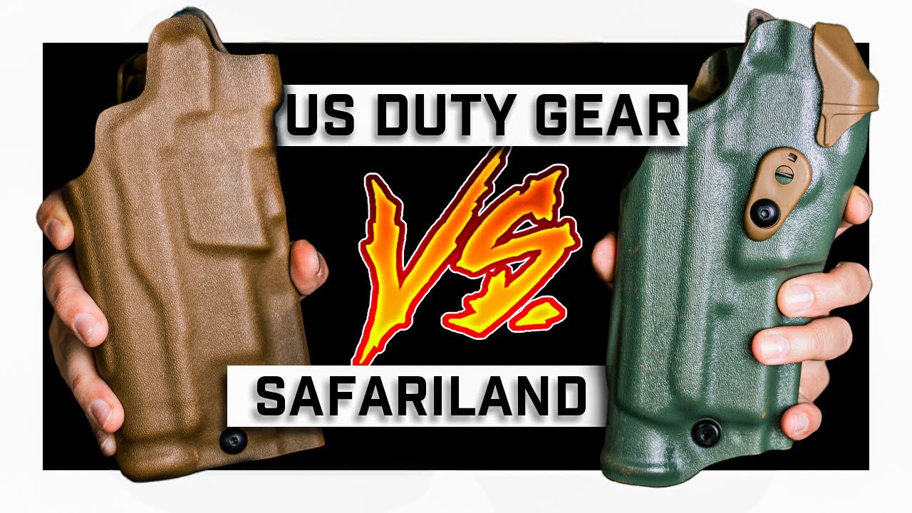 WHICH HOLSTER IS BETTER? | Safariland vs US Duty Gear