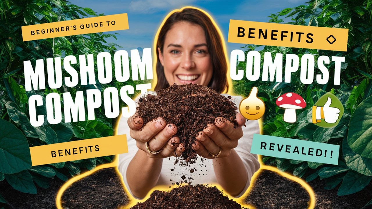 Unlock the Benefits of Mushroom Compost: A Beginner&rsquo;s Guide to Healthier Gardens