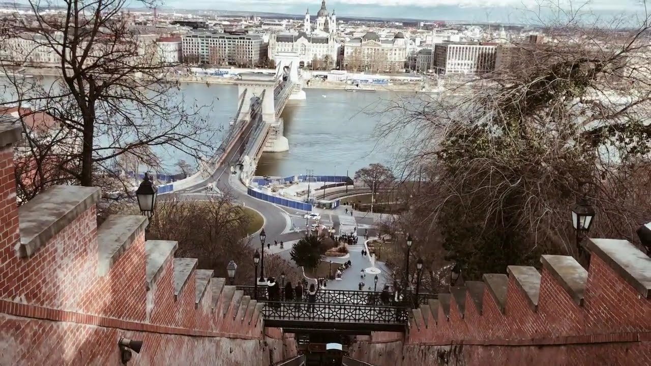 Будапешт з висоти 🚠 Фунікулер до Будайського замку | Must-see(Budapest from Above — Funicular Ride)