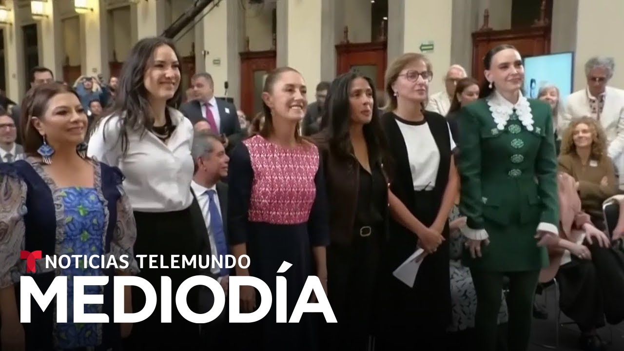 Salma Hayek colabora con el Gobierno de México para impulsar el cine | Noticias Telemundo