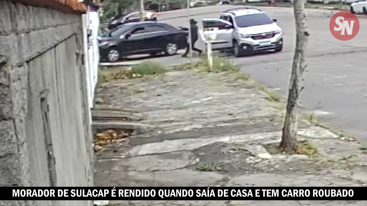 Morador de Sulacap &eacute; rendido quando sa&iacute;a de casa e tem carro roubado no domingo (07)