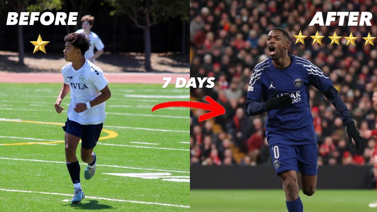 I TRAINED MY WEAK FOOT FOR 7 DAYS!